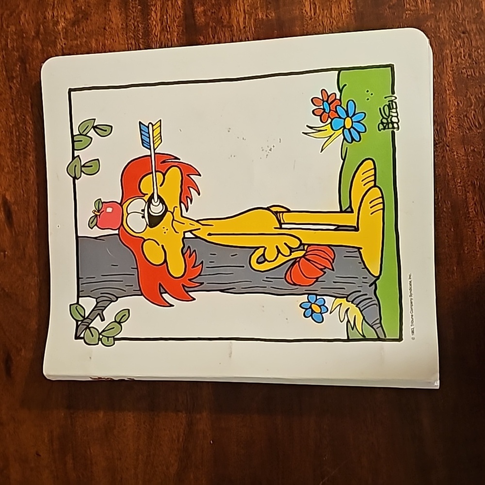 Vintage animal crackers binder with cards